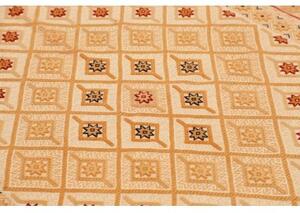 Tappeto Nakhunak Stilizzato Beige Avorio 206x274 Cm