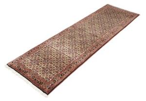 Tappeto Bidjar Floreale Beige Rosso Mattone Corsia 65x211 Cm