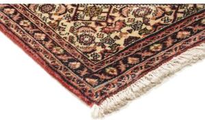 Tappeto Bidjar Stilizzato Rosso Antico Avorio Corsia 63x158 Cm