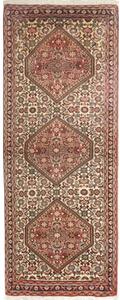 Tappeto Bidjar Stilizzato Rosso Antico Avorio Corsia 63x158 Cm