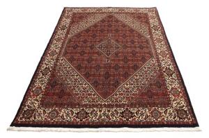 Tappeto Bidjar Stilizzato Rosso Mattone Avorio 144x202 Cm