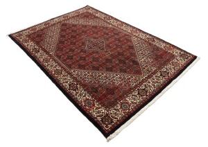 Tappeto Bidjar Stilizzato Rosso Mattone Avorio 144x202 Cm