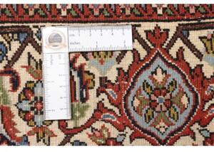 Tappeto Bidjar Stilizzato Rosso Mattone Avorio 144x202 Cm