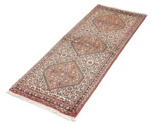 Tappeto Bidjar Stilizzato Rosso Antico Avorio Corsia 63x158 Cm