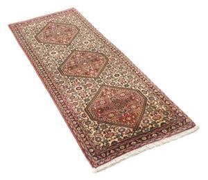 Tappeto Bidjar Stilizzato Rosso Antico Avorio Corsia 63x158 Cm
