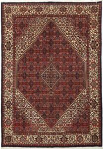 Tappeto Bidjar Stilizzato Rosso Mattone Avorio 144x202 Cm