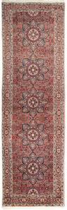 Tappeto Bidjar Medaglione Floreale Rosso Ruggine Blu Scuro Corsia 66x210 Cm