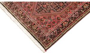 Tappeto Bidjar Stilizzato Rosa Antico Marrone Scuro Corsia 66x208 Cm