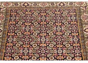 Tappeto Bidjar Stilizzato Blu Scuro Beige Corsia 77x207 Cm