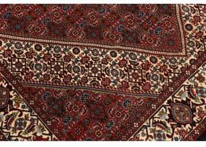Tappeto Bidjar Stilizzato Rosso Mattone Avorio 144x202 Cm