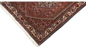 Tappeto Bidjar Stilizzato Rosso Mattone Avorio Corsia 68x209 Cm