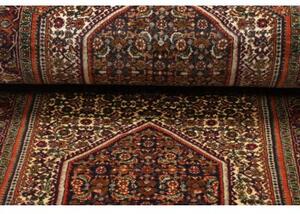 Tappeto Bidjar Stilizzato Avorio Mattone Corsia 76x211 Cm