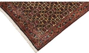 Tappeto Bidjar Floreale Beige Rosso Mattone Corsia 65x211 Cm