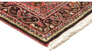 Tappeto Bidjar Stilizzato Rosa Antico Marrone Scuro Corsia 66x208 Cm