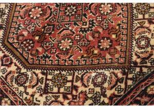 Tappeto Bidjar Stilizzato Rosso Antico Avorio Corsia 63x158 Cm