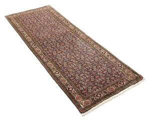 Tappeto Bidjar Stilizzato Blu Scuro Beige Corsia 77x207 Cm