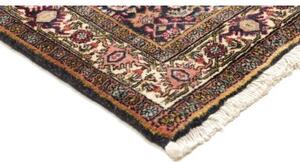 Tappeto Bidjar Stilizzato Blu Scuro Beige Corsia 77x207 Cm