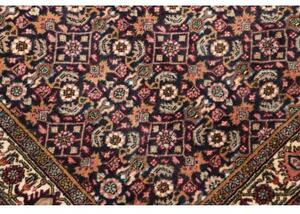 Tappeto Bidjar Stilizzato Blu Scuro Beige Corsia 77x207 Cm