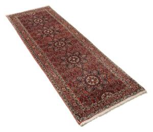 Tappeto Bidjar Medaglione Floreale Rosso Ruggine Blu Scuro Corsia 66x210 Cm