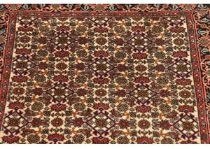 Tappeto Bidjar Floreale Beige Rosso Mattone Corsia 65x211 Cm