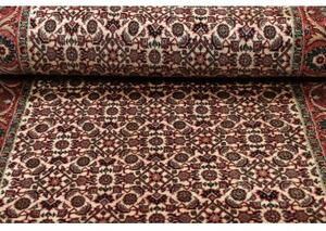 Tappeto Bidjar Stilizzato Avorio Rosso Corsia 87x306 Cm
