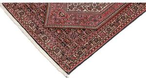 Tappeto Bidjar Stilizzato Rosa Antico Avorio Corsia 77x267 Cm