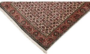 Tappeto Bidjar Stilizzato Avorio Rosso Corsia 87x306 Cm