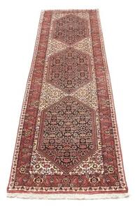 Tappeto Bidjar Stilizzato Rosso Mattone Avorio Corsia 68x255 Cm