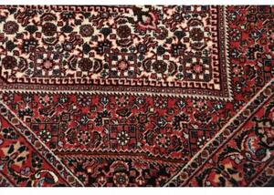 Tappeto Bidjar Stilizzato Rosso Mattone Avorio Corsia 77x220 Cm