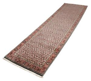 Tappeto Bidjar Stilizzato Avorio Rosso Corsia 87x306 Cm