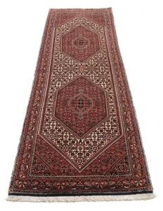 Tappeto Bidjar Stilizzato Rosso Mattone Avorio Corsia 77x220 Cm