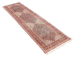 Tappeto Bidjar Stilizzato Rosso Mattone Avorio Corsia 68x255 Cm