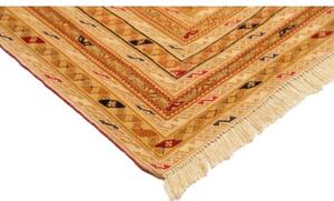 Tappeto Nakhunak Geometrico Ocra Beige 185x213 Cm