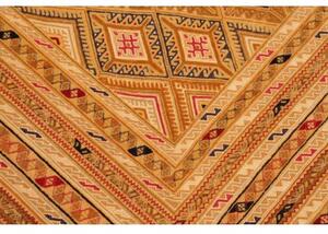 Tappeto Nakhunak Geometrico Ocra Beige 185x213 Cm