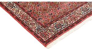 Tappeto Zandjan Stilizzato Rosso Antico Avorio Corsia 85x298 Cm