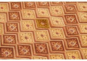Tappeto Nakhunak Geometrico Beige Rosso Mattone 156x186 Cm