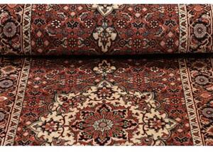 Tappeto Bidjar Stilizzato Rosso Mattone Avorio Corsia 75x310 Cm