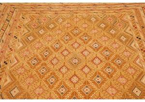 Tappeto Nakhunak Geometrico Ocra Beige 185x213 Cm