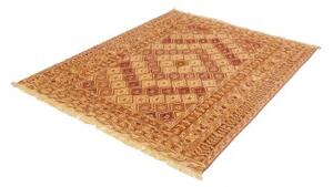 Tappeto Nakhunak Geometrico Beige Rosso Mattone 156x186 Cm