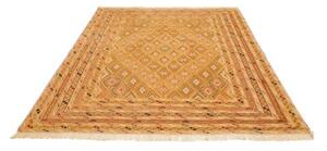 Tappeto Nakhunak Geometrico Ocra Beige 185x213 Cm