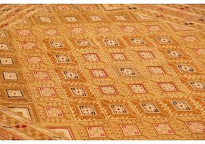 Tappeto Nakhunak Geometrico Ocra Beige 185x213 Cm