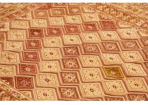 Tappeto Nakhunak Geometrico Beige Rosso Mattone 156x186 Cm