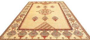 Tappeto Kazak Fine Stilizzato Beige Ruggine 273x362 Cm