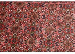 Tappeto Zandjan Stilizzato Rosso Antico Avorio Corsia 85x298 Cm