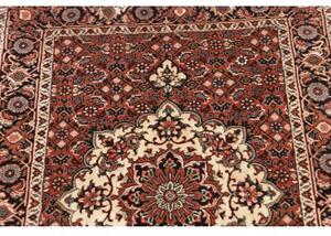 Tappeto Bidjar Stilizzato Rosso Mattone Avorio Corsia 75x310 Cm
