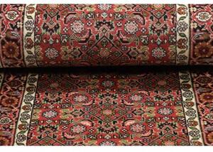 Tappeto Zandjan Stilizzato Rosso Mattone Beige Corsia 64x245 Cm