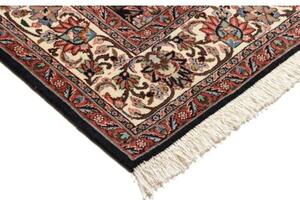 Tappeto Bidjar Stilizzato Blu Scuro Beige 156x242 Cm