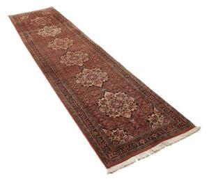 Tappeto Bidjar Stilizzato Ruggine Beige Corsia 77x325 Cm