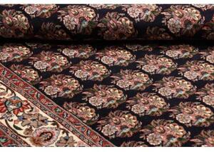 Tappeto Bidjar Stilizzato Blu Scuro Beige 156x242 Cm
