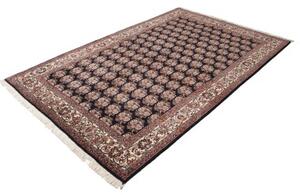 Tappeto Bidjar Stilizzato Blu Scuro Beige 156x242 Cm